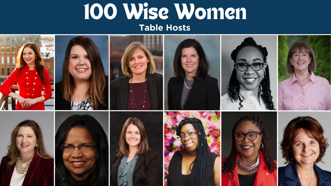 Twelve community leaders are participating in the 100 Wise Women event.